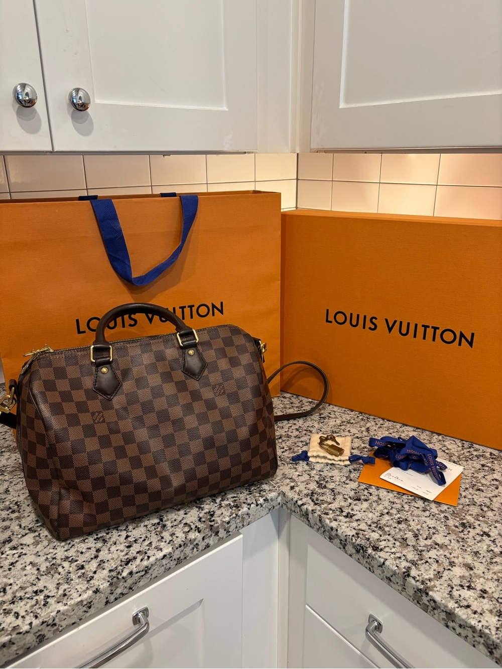 Louis Vuitton Damier Speedy Bag 30